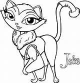 Bratz Gratuit Petz Joli Beau Coloriages Couleurs Panda sketch template