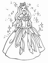 Coloring Barbie Pages Princess Book Ville Print Discover Printable Girls sketch template