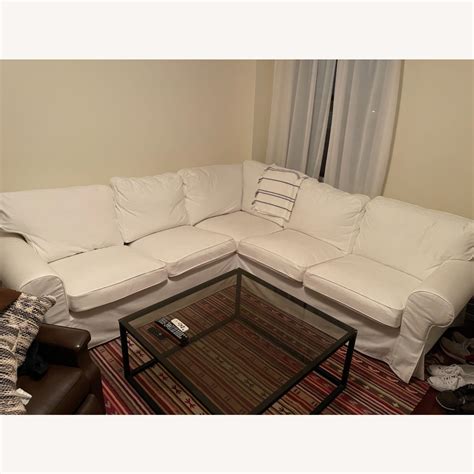 ikea white sectional sofa aptdeco