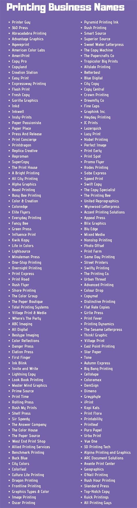 creative business names list cute business names catchy business