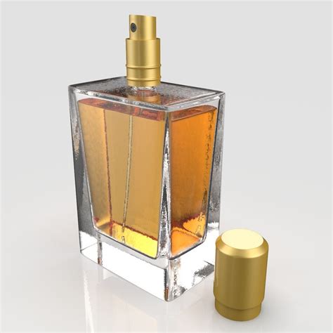 perfume bottle  ml  model cgtrader