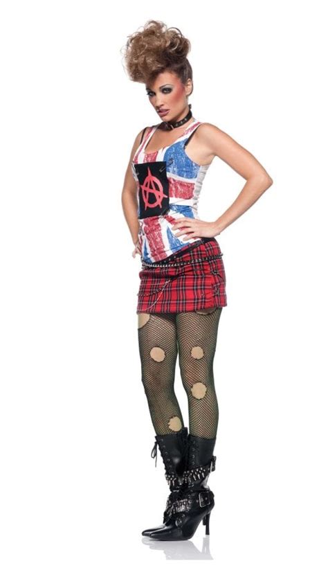 Misfit Punk Rocker Costume 80s Costumes On Amazon