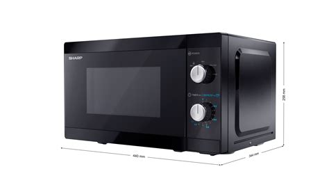 20 Litre Microwave Oven Yc Ms01e B Sharp Europe