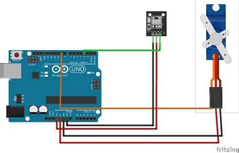 sg servo wiring