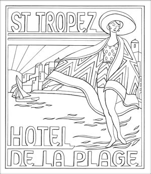 art deco coloring book pages adult coloring pages pinterest