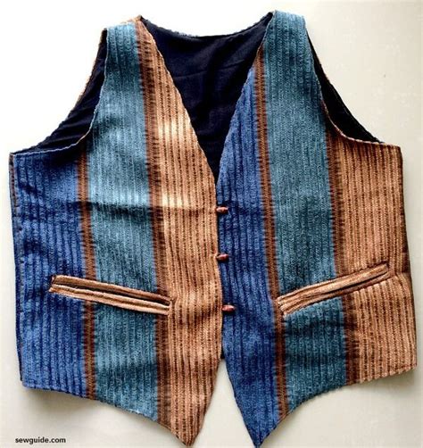 simple vest  pattern sew guide vest sewing pattern