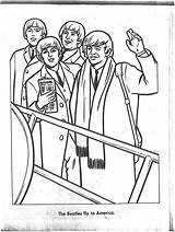 Beatles sketch template