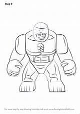 Lego Abomination Drawing Step Draw Tutorials sketch template