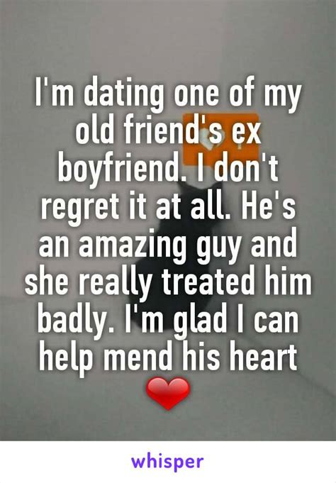 people confess what it s really like to date a friend s ex