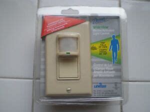 leviton decora wide view motion activated light control       ebay