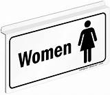 Women Sign Signs Ceiling Bathroom Womens Restroom Astonishing Sku Drop Symbol Remodel Decor sketch template