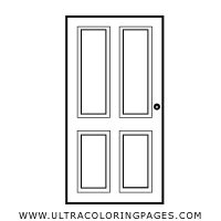front door coloring page ultra coloring pages
