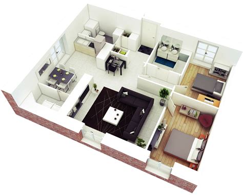 small house  floor plan floorplansclick