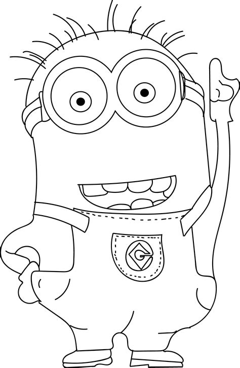 minions coloring pages wecoloringpage minion coloring pages