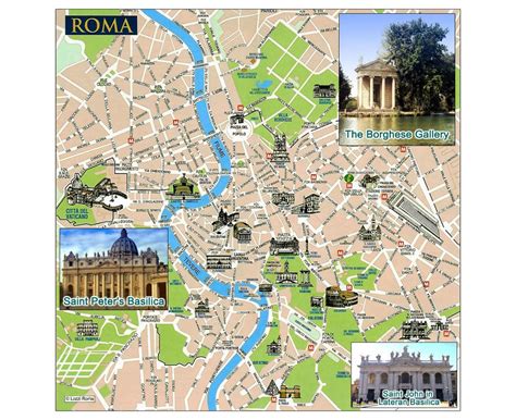 maps of rome collection of maps of rome city italy europe mapsland maps of the world
