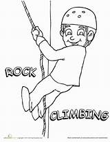 Climbing Coloring Rock Drawing Worksheets Pages Worksheet Education Designlooter Grade Sports 389px 38kb Escalade Rocks sketch template