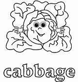 Cabbage Coloring Patch Pages Griffin Baby Drawing Getdrawings Getcolorings Kids sketch template