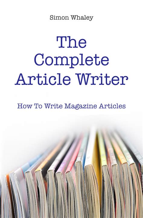 complete article writer simon whaley