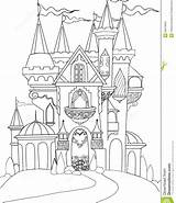 Castle Coloring Fairy Tale Pages Disney Famous Printable Getcolorings Color Getdrawings sketch template