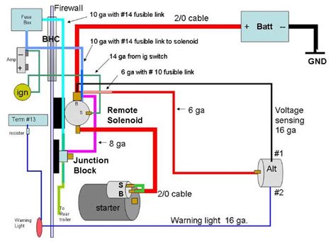 alternator upgrade  wiring question  amc forum