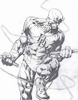 Daredevil Comics Coloringhome sketch template