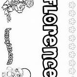 Florence Coloring Pages Hellokids Fiona sketch template