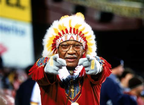 The Washington Redskins Unofficial Mascot Has Died