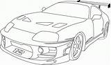 Coloring Fast Furious Pages Popular sketch template