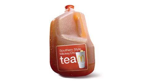 gallon unsweet tea  mcdonalds prices   states