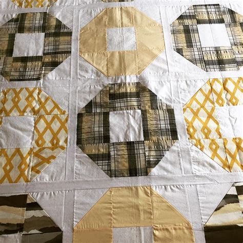 atwhichcrafts shared  photo  instagram octagon quilt  yellow