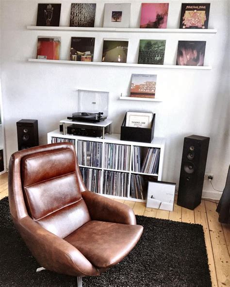 vinyl listening room home  rooms record room home studio