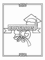 Graduation Congrads Congrats Done Congratulation Gotfreecards sketch template