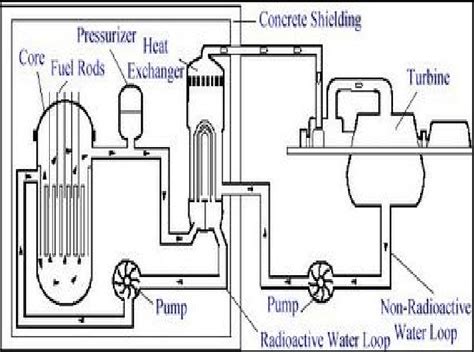 schematic diagram   nuclear power plant source nuclear institute  scientific