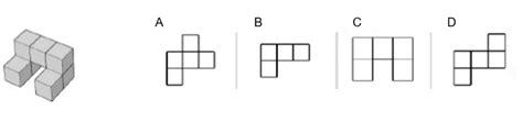 diagrammatic reasoning test practice unfolded shapes questions