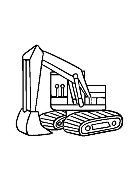 bucket truck coloring page