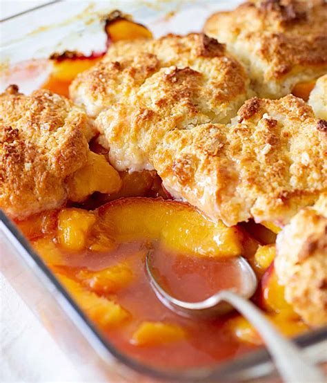 fashioned peach cobbler easy recipe vintage kitchen notes