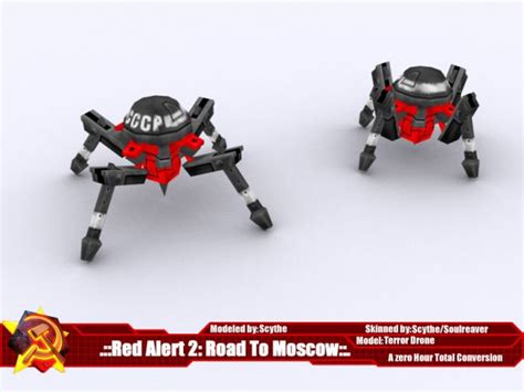 terror drone image red alert  road  moscow mod  cc generals  hour moddb