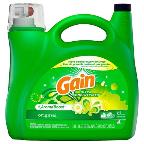 gain high efficiency original liquid laundry detergent  loads green walmartcom