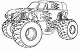 Truck Coloring Pages Mack Getcolorings Printable Monster sketch template