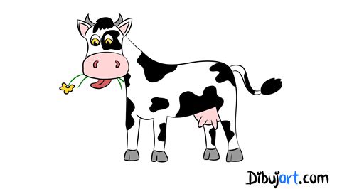 Cómo Dibujar Una Vaca Paso A Paso