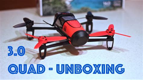 parrot bebop drone ar  quadcopter unboxing setup hd youtube