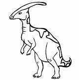 Parasaurolophus Cretaceous Blogx sketch template
