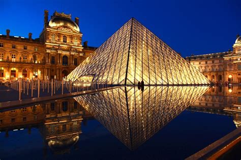 enigmatic facts  louvre pyramid factsnet