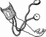 Pressure Blood Cuff Drawing Clipart Cliparts Checking Library Clip Measure sketch template