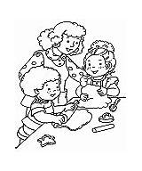 Daycare Mat Coloring Pages Childcare Family Coloringbookfun sketch template