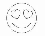 Coloring Pages Printable Emoji Eyes Emojis Sheets Cartoon Kids Toddlers Lovely sketch template