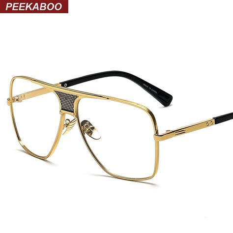 Peekaboo Luxury Eye Glasses Frames For Men 2017 Top