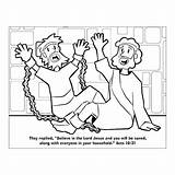 Prison Coloring Pages Joseph Printable Getcolorings sketch template