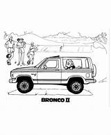 Bronco Lifted Ii sketch template