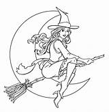 Para Brujas Colorear Dibujos Imprimir Pintar Halloween Dibujar Imagenes Adultos Con Guardado Desde Gratis sketch template